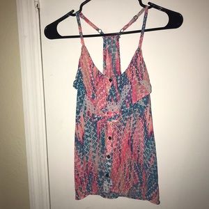 Arizona Jean Ruffled Tank Top